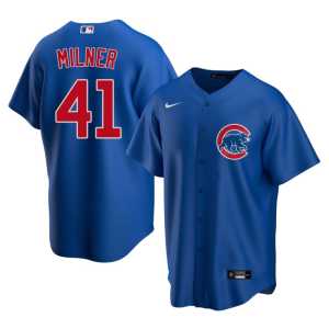 #41 Men Hoby Milner CHC Chicago Stitched Royal Jerseys - Image 1